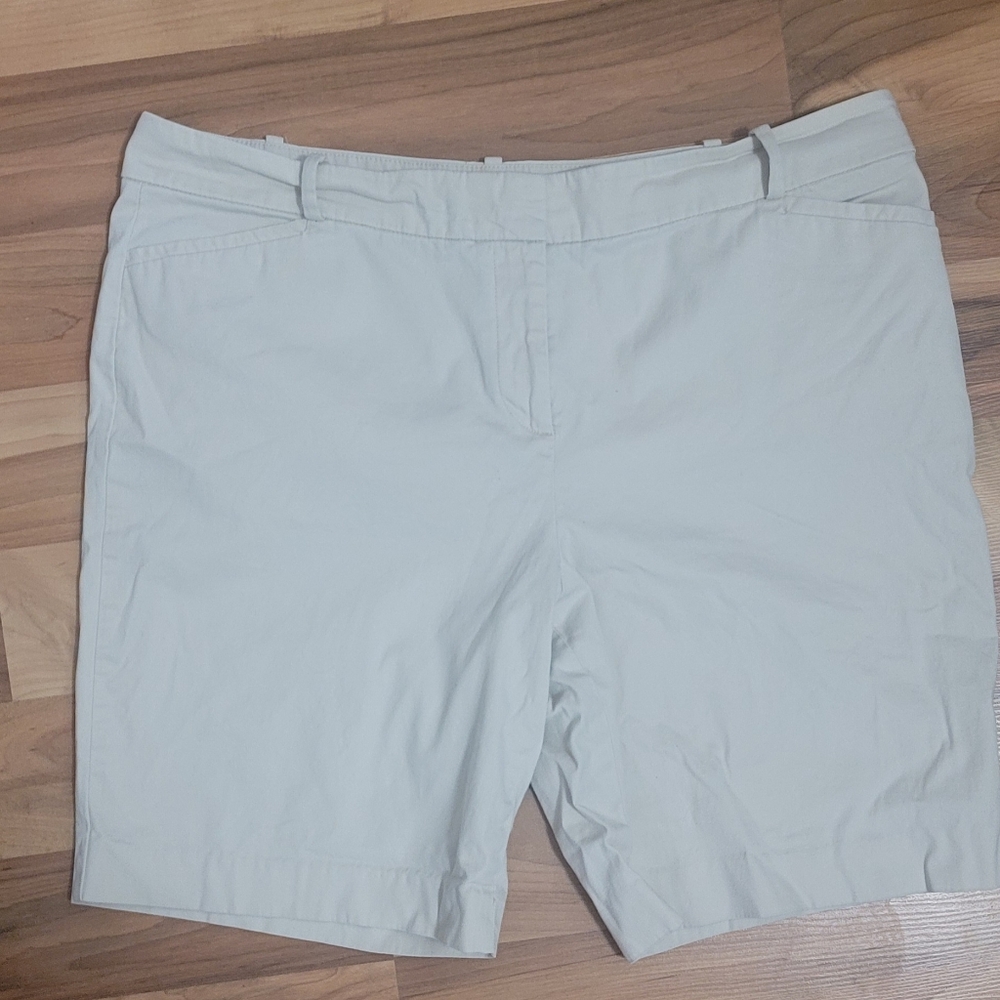 Talbots khaki shorts